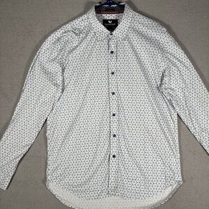 Buttercloth Shirt Long Sleeve Button Down Men’s Sz XL Robert Herjavec Pilot‎ AOP